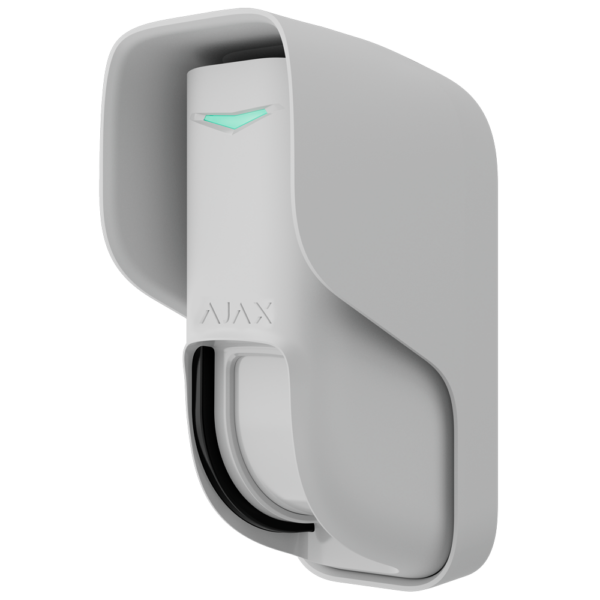 Detector PIR exterior tipo cortina - Grado 2 AJ-CURTAINOUTDOOR-W